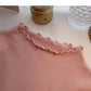 Long sleeved knitwear women's versatile commuter bottoms  6438