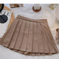 New Korean age reducing college style high waist A-line skirt  5380