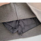 Versatile high waist wrap hip slim A-line skirt  5479
