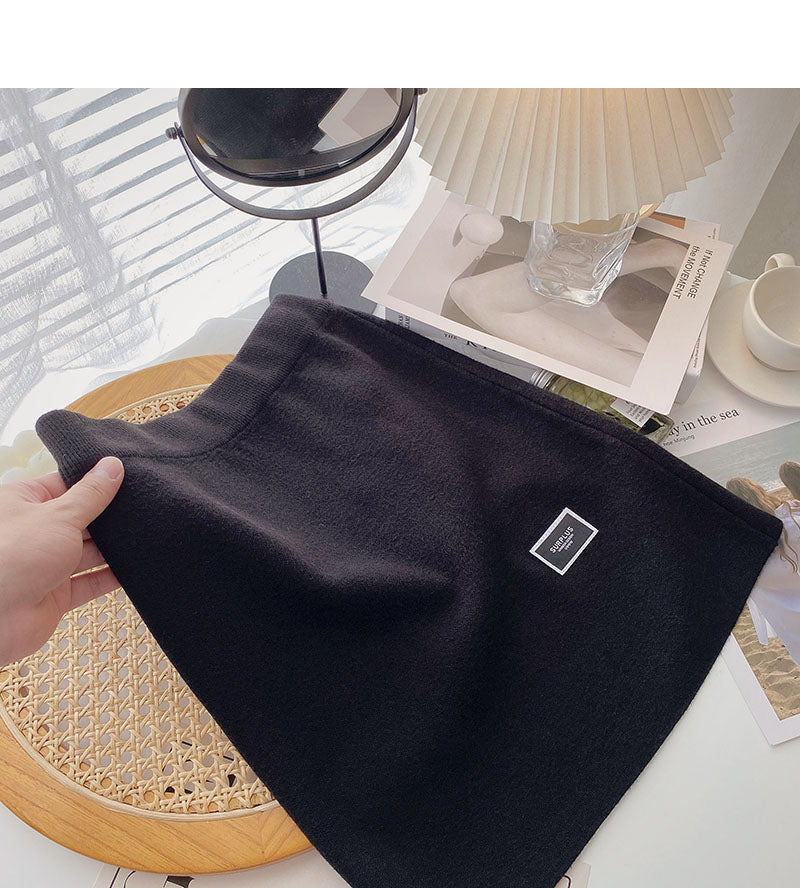 High waist elastic knitted Hip Wrap Skirt  5287