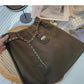 High waist retro chain A-line skirt, thin temperament  5278