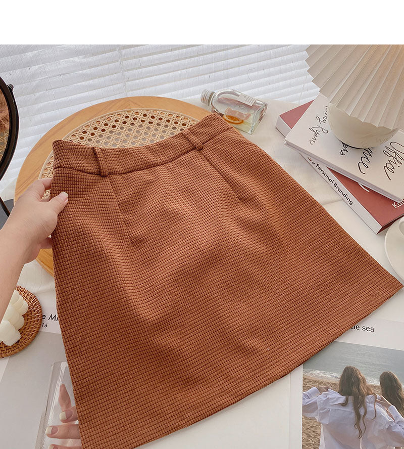 New Korean style simple casual skirt  5480