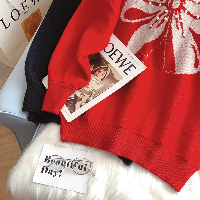 Medium length loose and lazy design top  5189