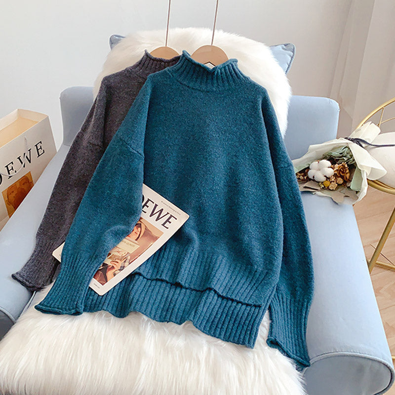 Pullover mit Stehkragen, Design Sense of Minority, Pulloveroberteil 5228