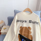 Japanese bear sweater female Pullover  5109