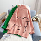 College style cute cartoon sweater loose lazy style  5234