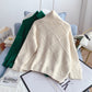 High neck sweater new knitted bottomed Shirt Top  5162