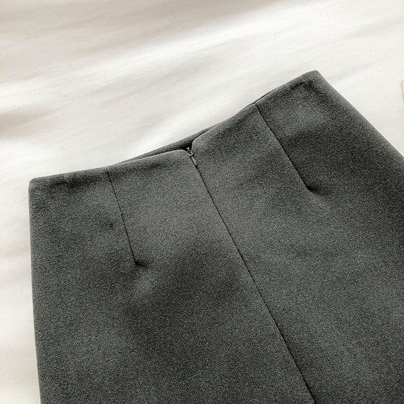 Nouvelle jupe en laine vintage coréenne 5275