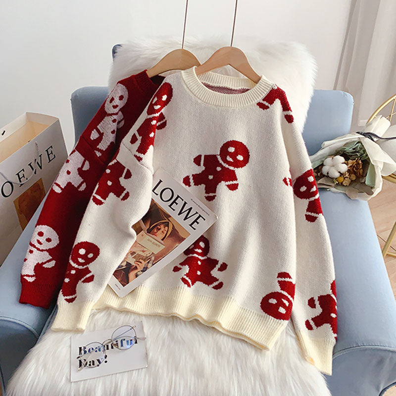 Wear loose, lazy and thin sweater outside  5226