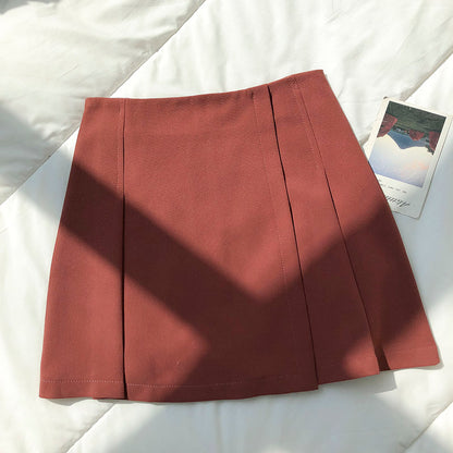 Korean design pleated skirt  5341