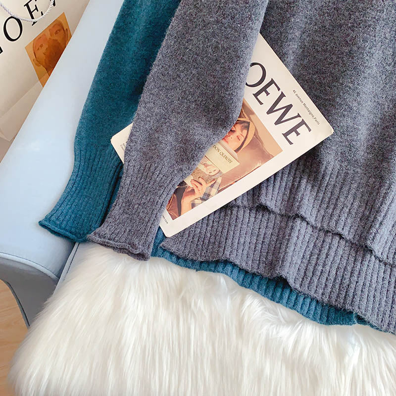 Pullover mit Stehkragen, Design Sense of Minority, Pulloveroberteil 5228