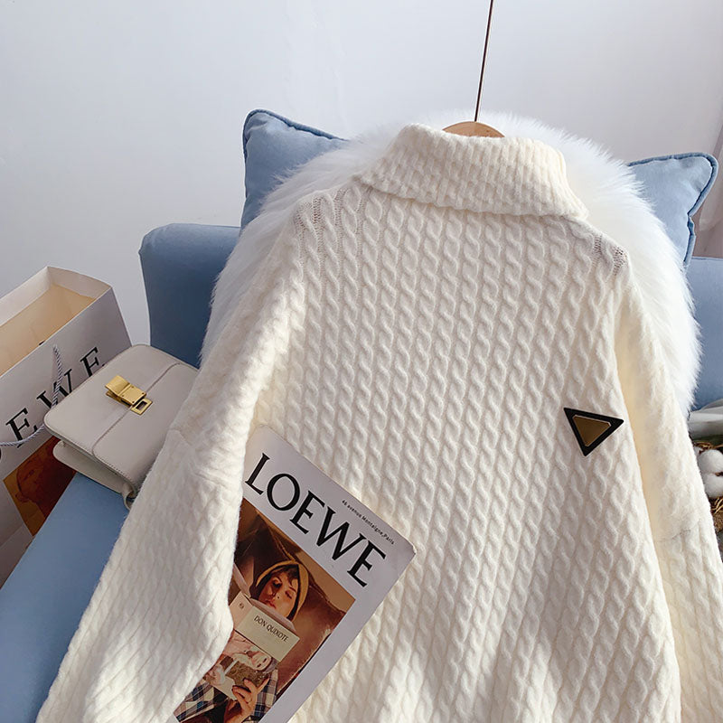 Lazy Wind Vintage Rollkragenpullover 5152