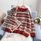New loose and lazy sweater Korean retro Hong Kong Style  5150