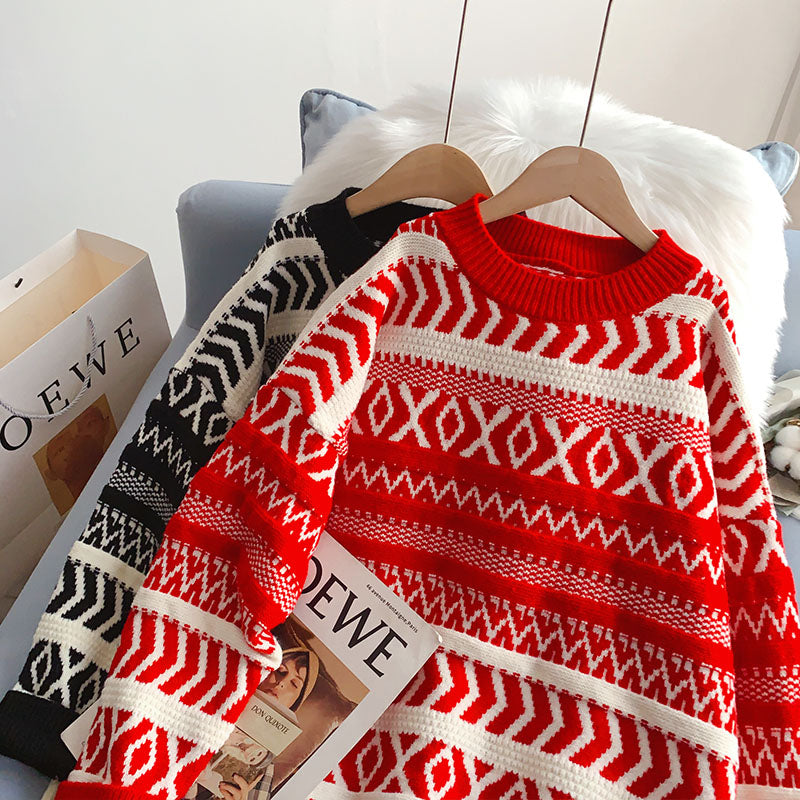 New Sen loose sweater coat  5185