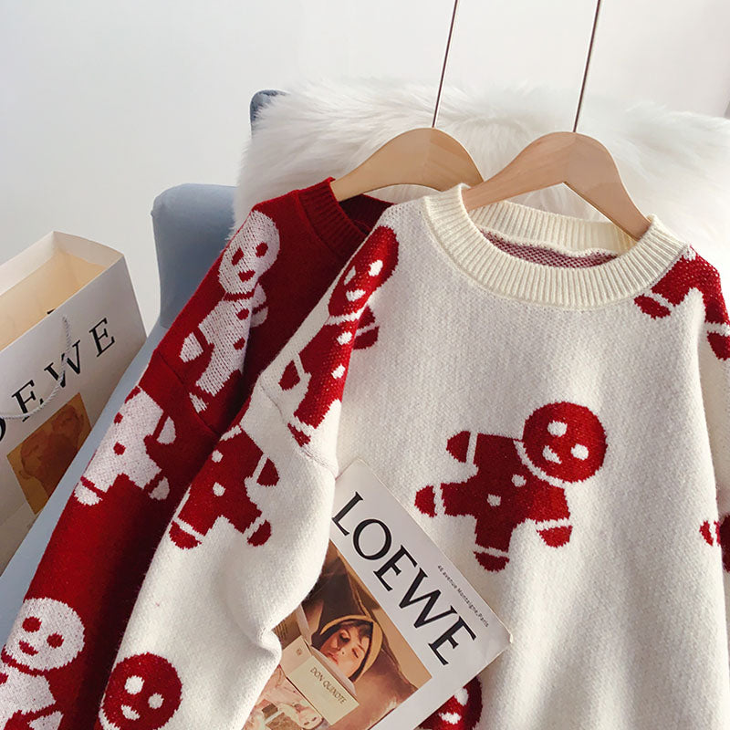 Wear loose, lazy and thin sweater outside  5226