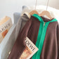 Korean hooded sweater coat cardigan  5219