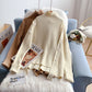 Vintage high neck button cardigan sweater  5138