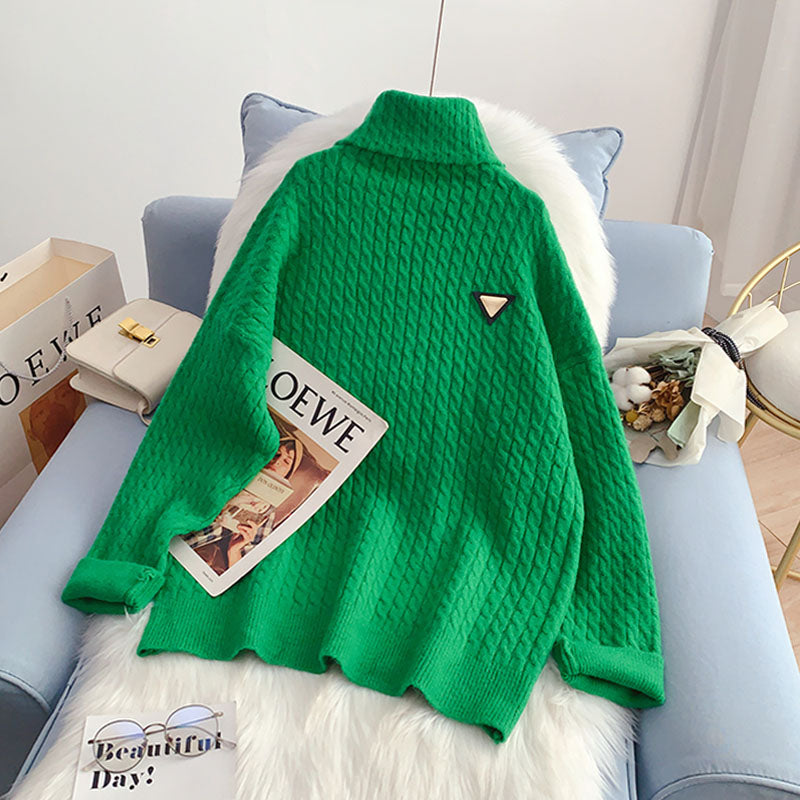 Lazy Wind Vintage Rollkragenpullover 5152