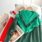 Ruffled V-Neck Sweater aging Knitted Top  5251