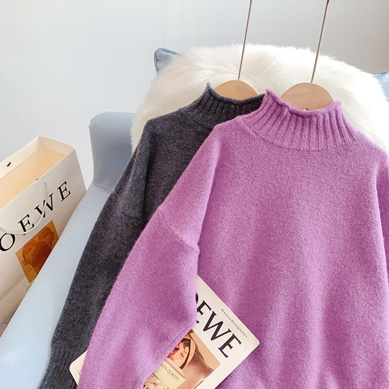 Pullover mit Stehkragen, Design Sense of Minority, Pulloveroberteil 5228