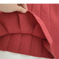 Pleated skirt, versatile knitted A-line high waist skirt  5309
