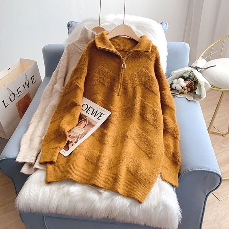 Klein blue turtleneck sweater Vintage sweater  5211