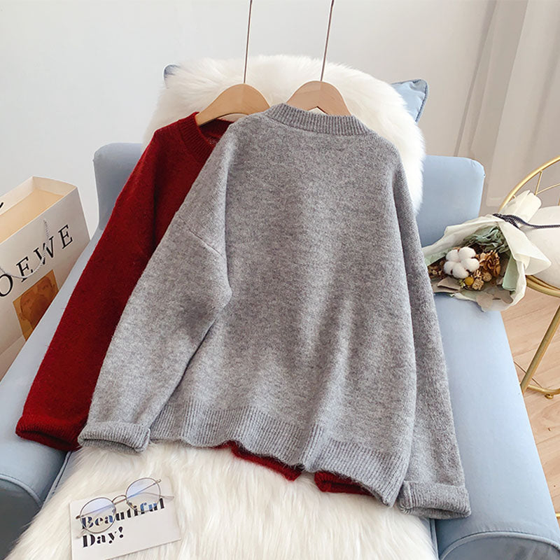 Japanese Vintage Christmas theme sweater  5145