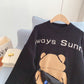 Japanese bear sweater female Pullover  5109