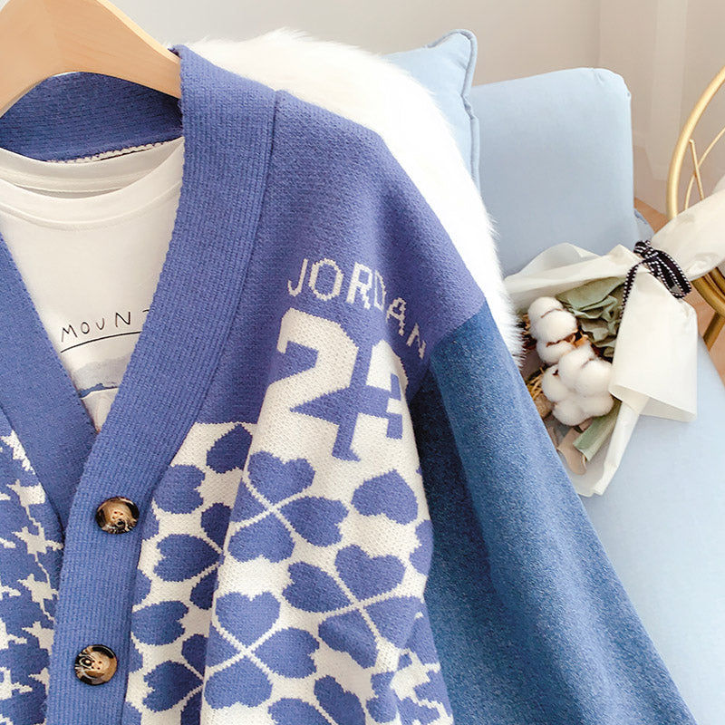 Jeans-Spleißmantel im Vintage-Port-Stil mit Ärmeln 5121