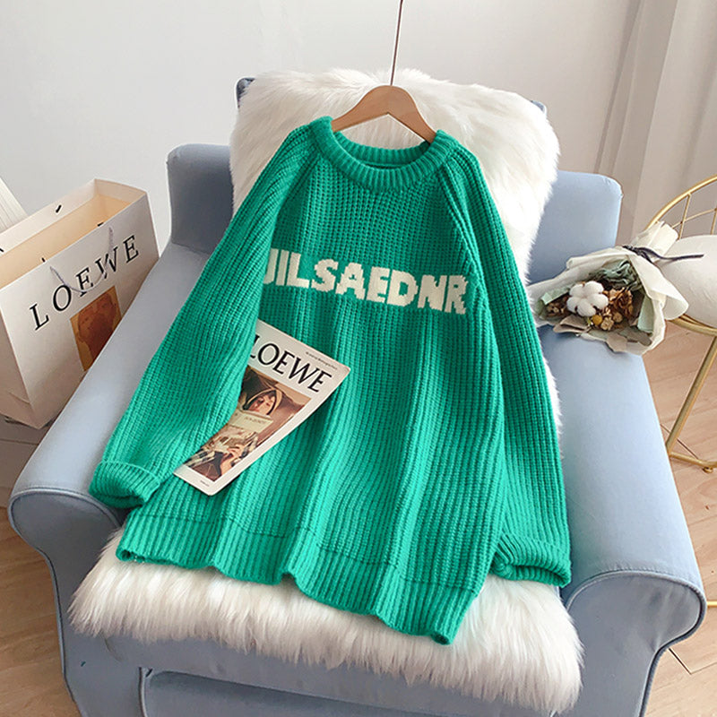 Klein Blue premium loose sweater  5223