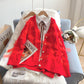Design three-dimensional heavy industry bow sweater coat  5245