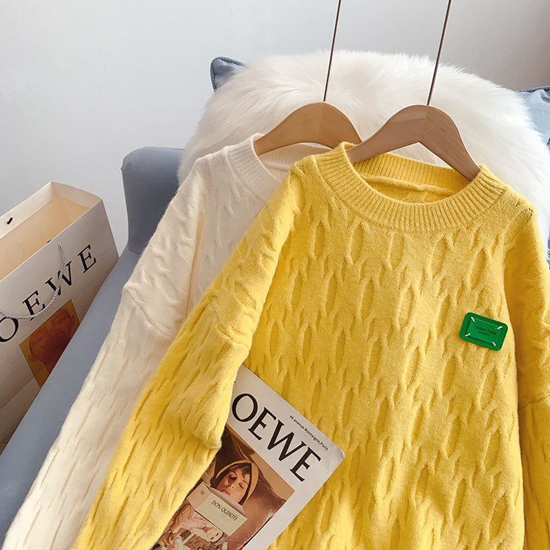 Japanese soft pink Pullover  5143