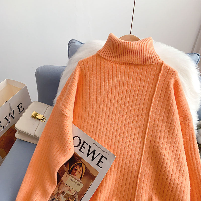 Lazy Wind Pullover mit Stehkragen und verdicktem Boden Shirt Top 5208