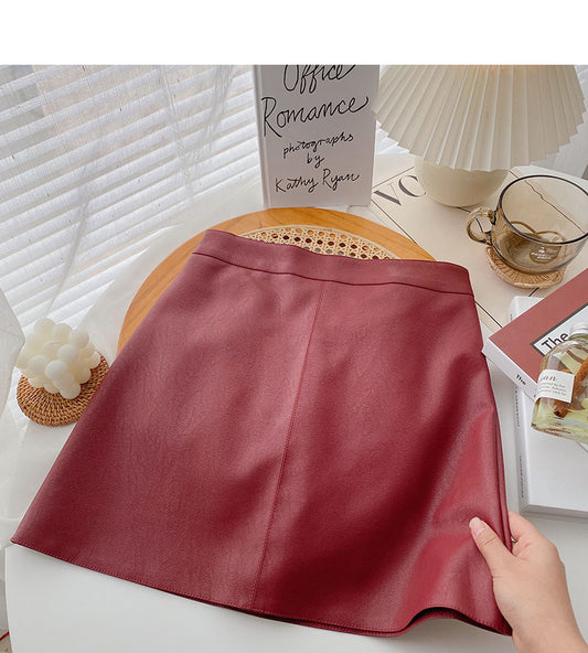 Nouvelle jupe slim et polyvalente de style coréen 5318