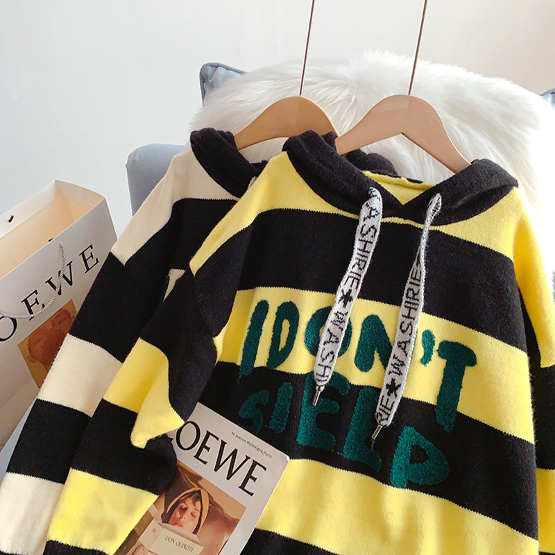Striped Hoodie sweater sweater sweater striped Hoodie sweater sweater sweater  5159