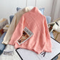 High neck sweater new knitted bottomed Shirt Top  5162