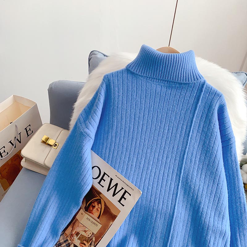 Lazy Wind Pullover mit Stehkragen und verdicktem Boden Shirt Top 5208