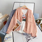 New small fragrance coat women's knitted cardigan  5174