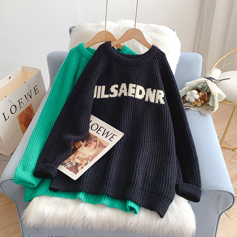 Klein Blue premium loose sweater  5223