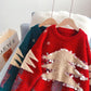 Exotic Christmas theme sweater sweater sweater top  5055