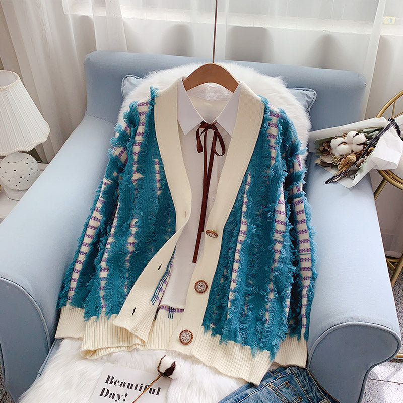 Loose and lazy WindNet red sweater  5070