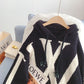 Hooded sweater new sweater coat  4993