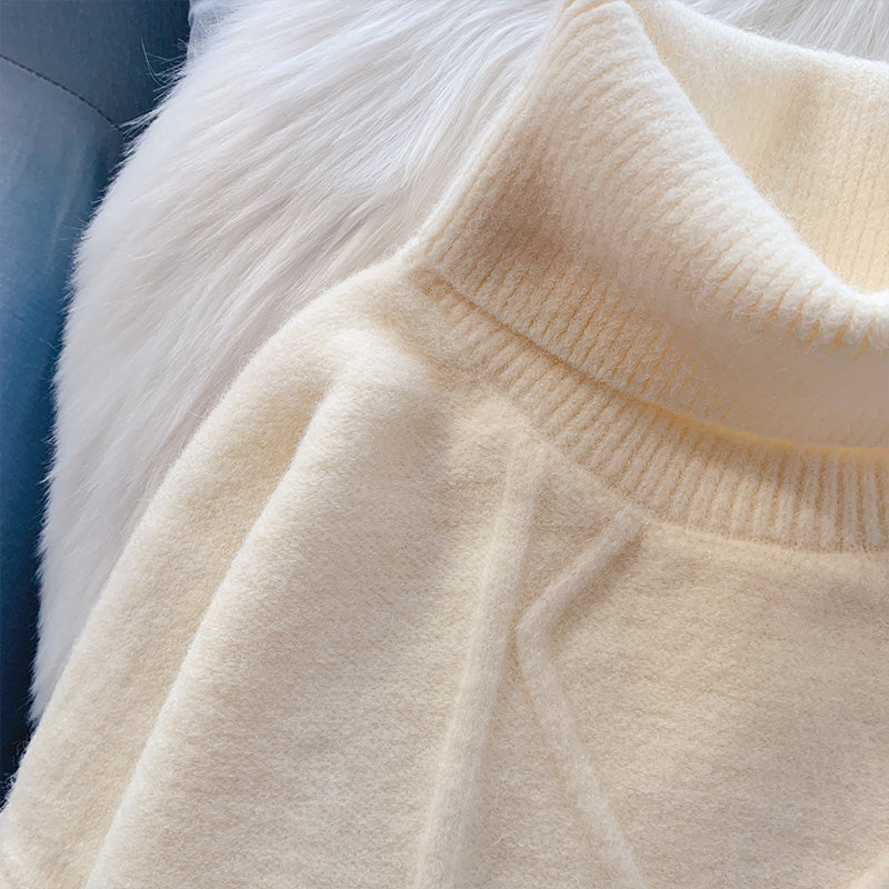 Pullover mit Stehkragen und Unterteil 5032