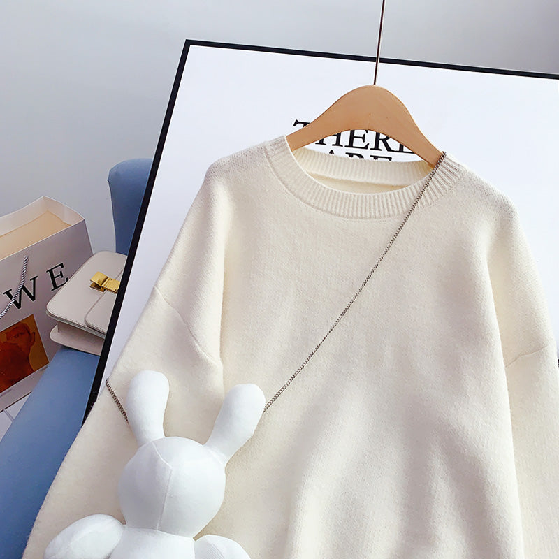 Pull lapin poupée rose mignon pull pull 5066