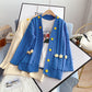 Sweater cardigan knitted coat  5073