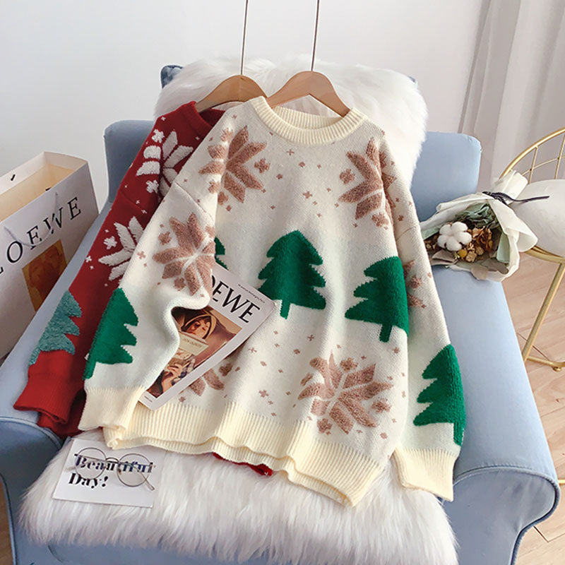 Lazy Wind Pullover im koreanischen ausländischen Stil 5048