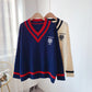 Japanese college style loose Pullover Sweater sweater top  5031