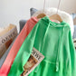 Design soft waxy color changing Hooded Sweater  4967