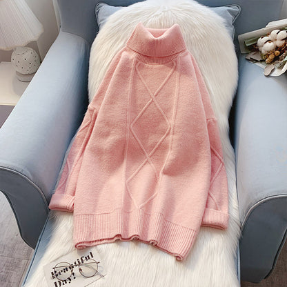 Pullover mit Stehkragen und Unterteil 5032