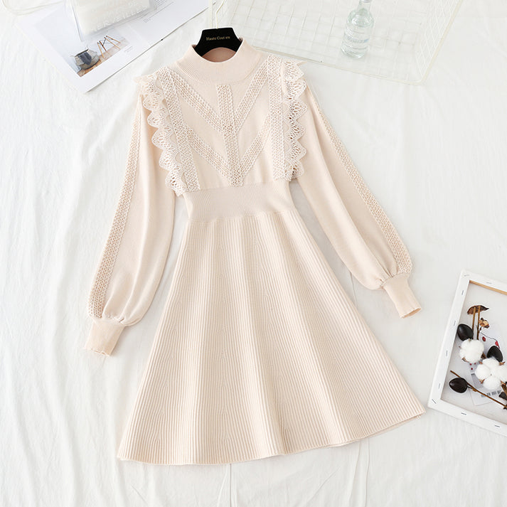 French Cut waist thin Vintage Hepburn dress  4778 main image 1